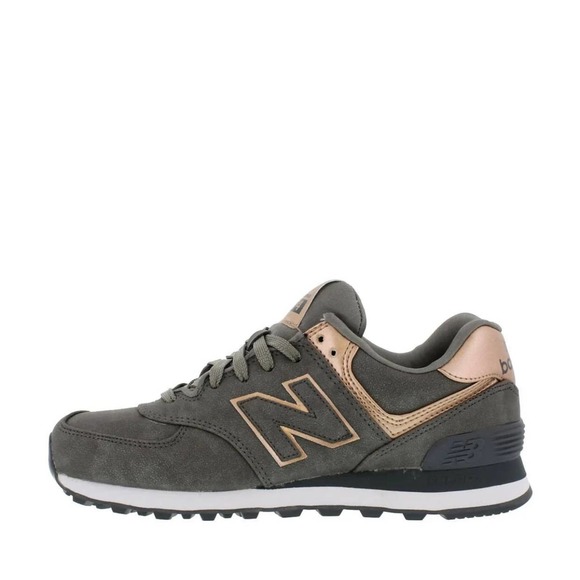 New Balance Shoes - New Balance 574 Precious Metals Sneakers Size 7 Grey Rose Gold